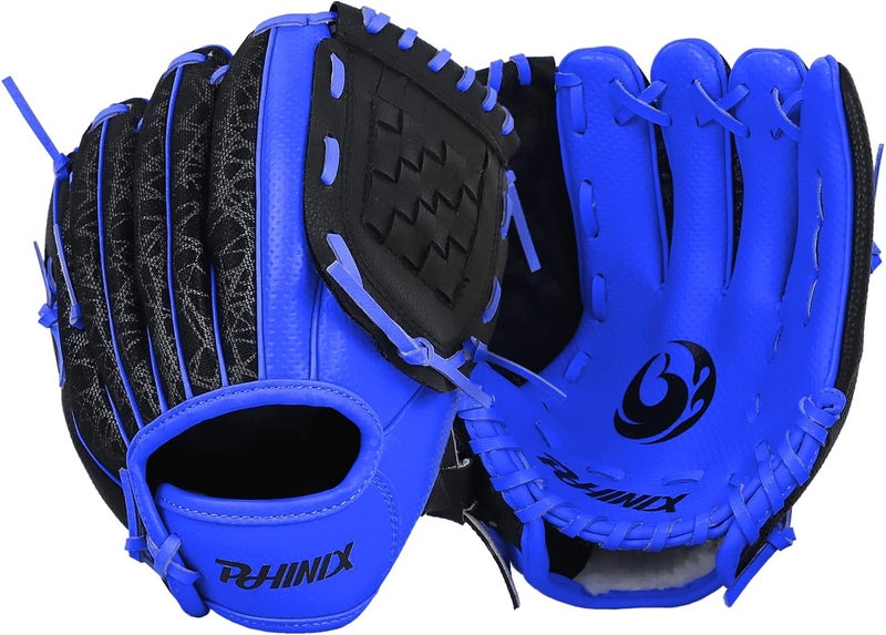 PHINIX Baseball Glove Tee-Ball Mitts for Kids Play & Training 8.5"-9" - Image 1